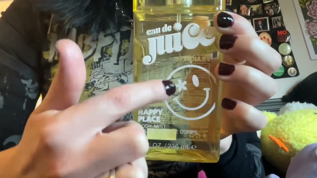 Spraying perfume on you ASMR (spray sounds, hand movements)