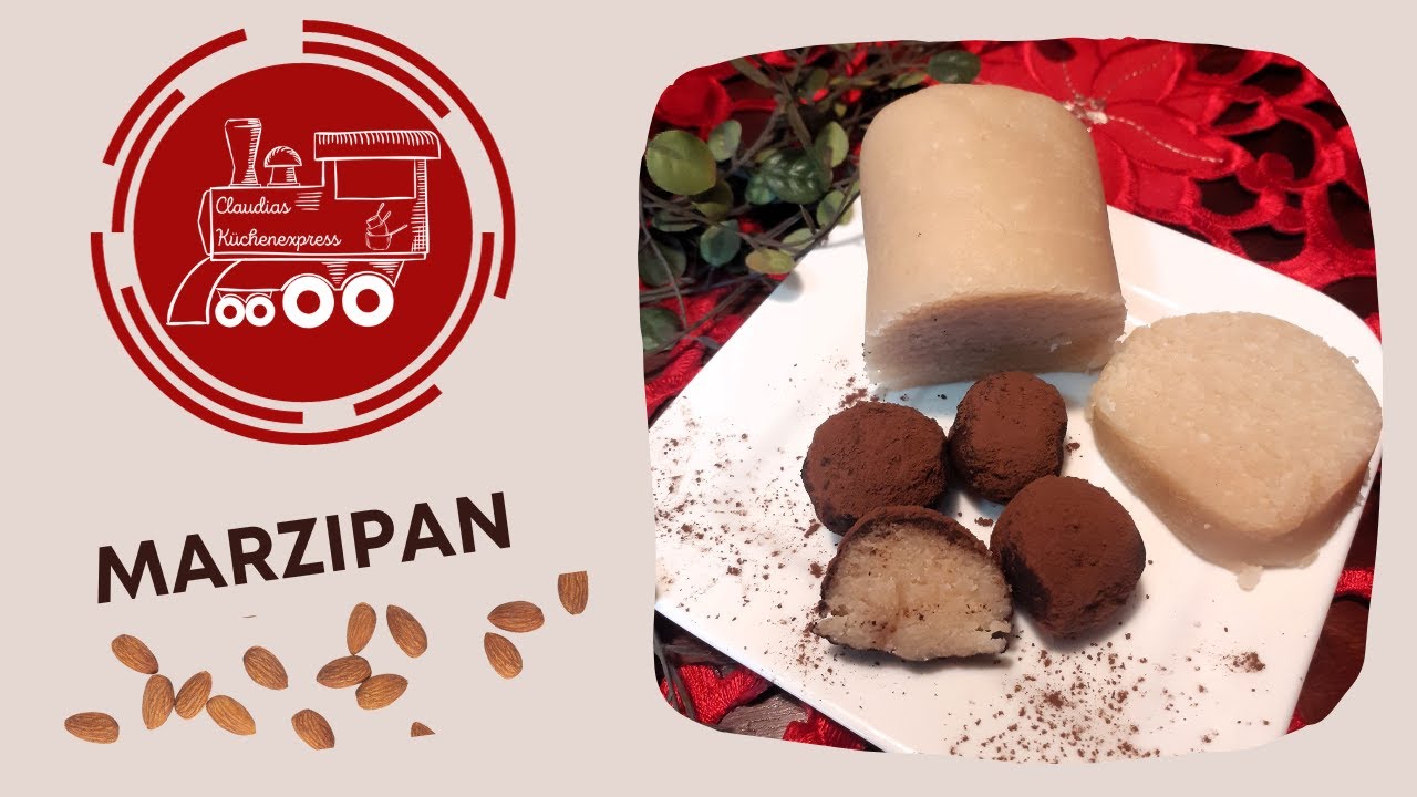 ❤  MARZIPAN selbst machen und MANDELN  SCHÄLEN  im Thermomix® TM6,TM5, TM31