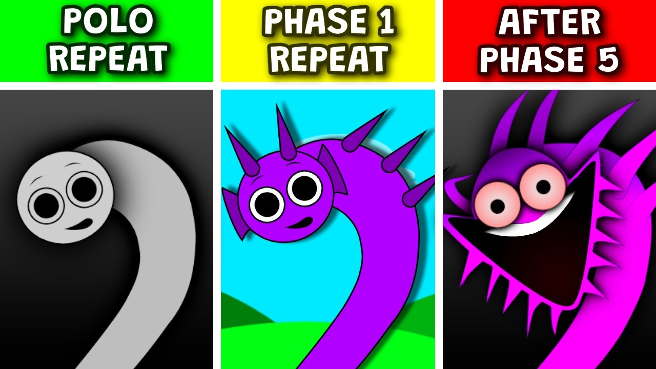 Sprunki But Polo And Phase 1 REPEAT After Phase 5
