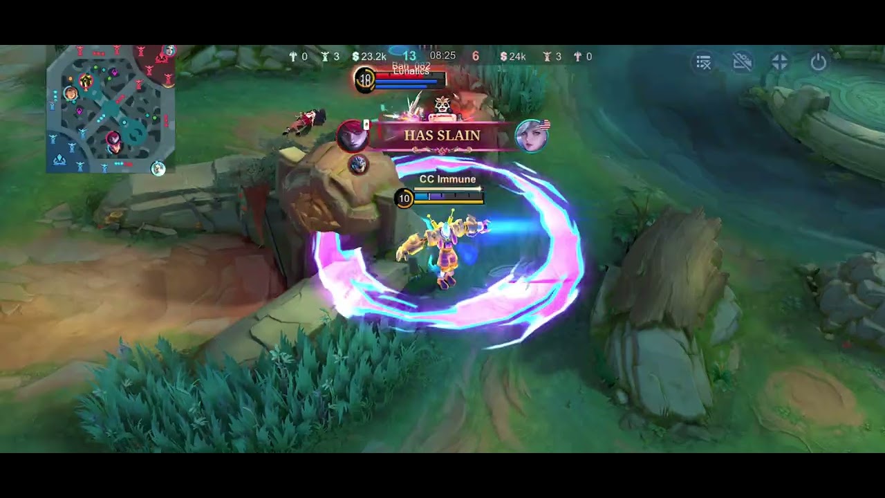 mlbb gameplay : flamable x borg 