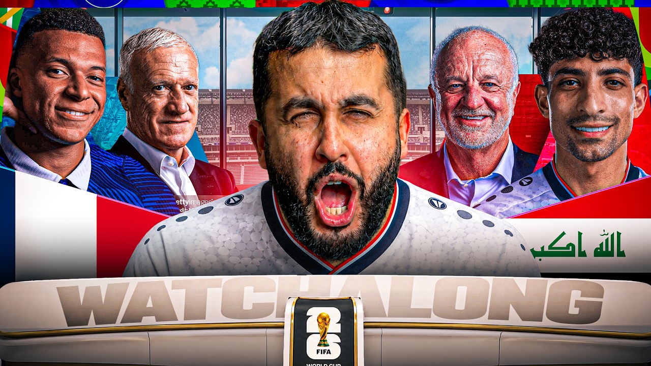 FRANCE VS IRAQ I WORLD CUP 2026 WATCHALONG!