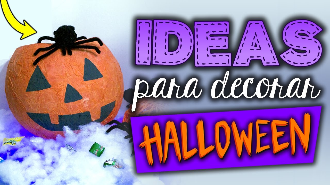 🎃 3 manualidades para HALLOWEEN (Ideas DIY)