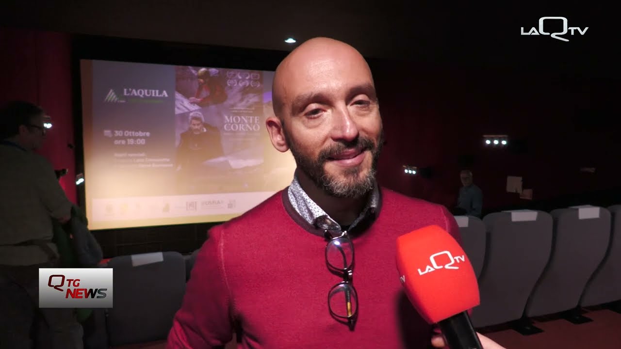 Il cinema apre 'L'Aquila Città di Montagna'. Proiettato 'Monte Corno' di Luca Cococcetta