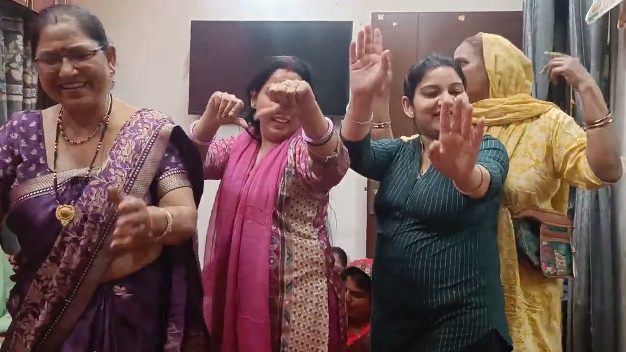 माता रानी के कीर्तन भजन में सब झूम उठे 🤗🙏🙏