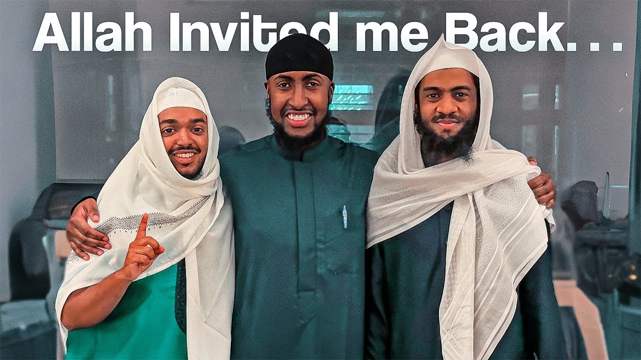 I missed my flight so Allah invited me back to His House...