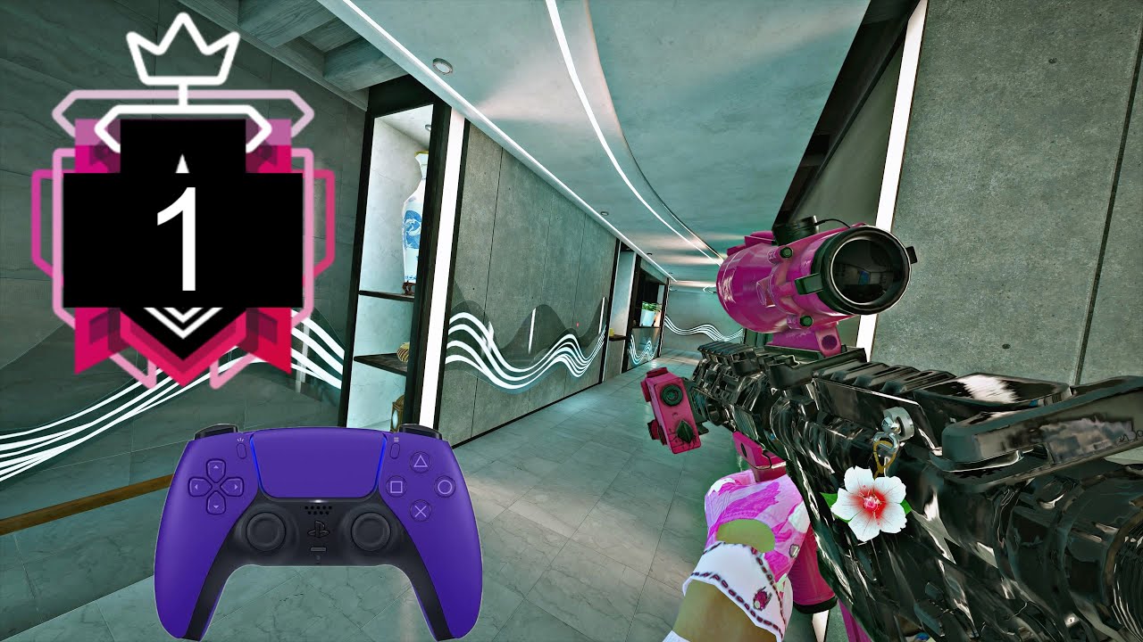 THE #1 MOST AGGRESSIVE CONTROLLER CHAMPION  Rainbow Six Siege X 