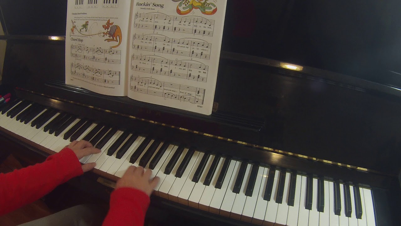 Chord hop  |  Bastien piano basics level 1