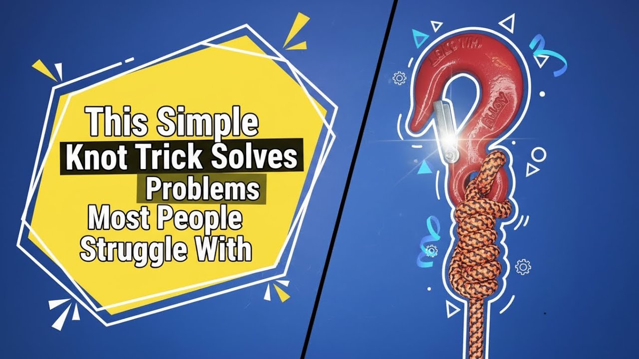 This Simple Knot Trick Solves Problems Most People Struggle With