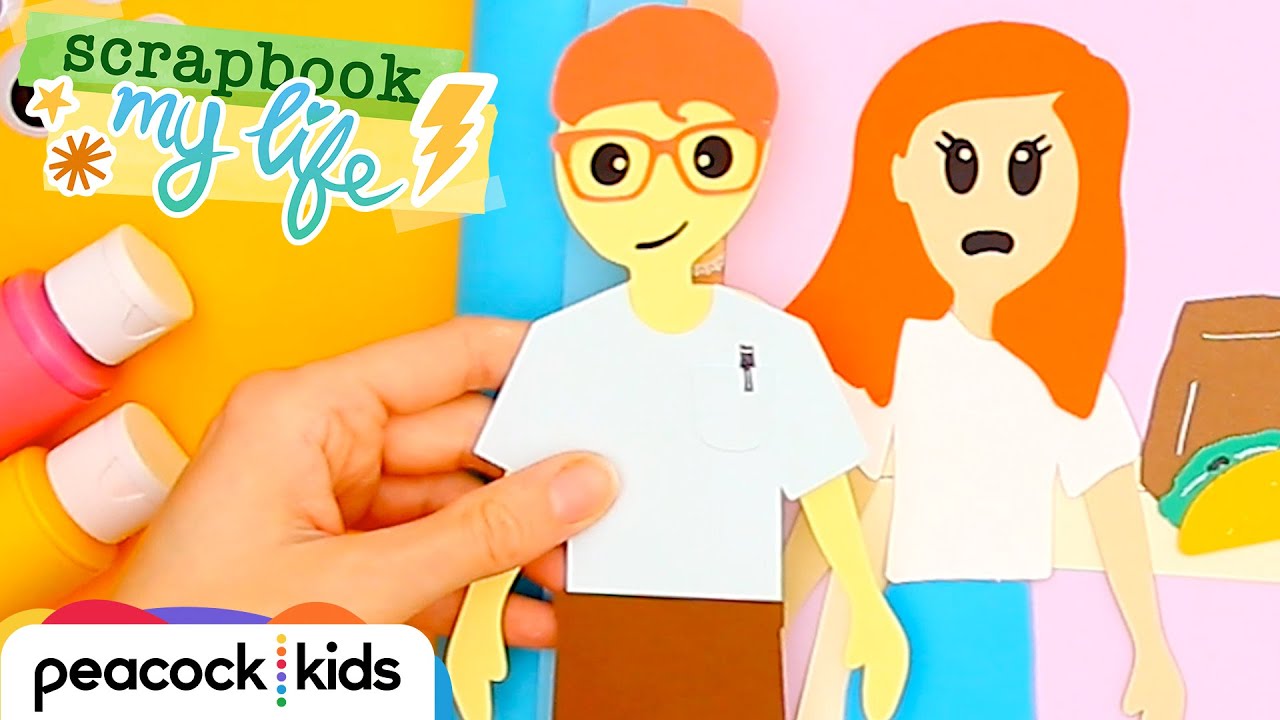 THIS GUY Is My Project Partner?? | SCRAPBOOK MY LIFE