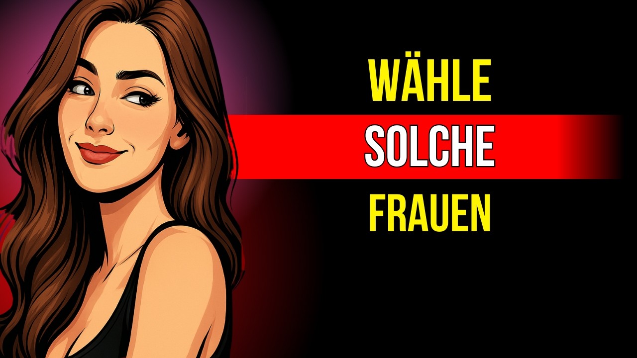 So verhält sich eine würdige Frau – wähle genau so eine
