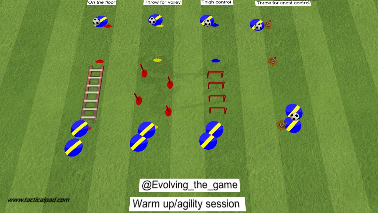 Warmup-agility session - ANIMATION 2