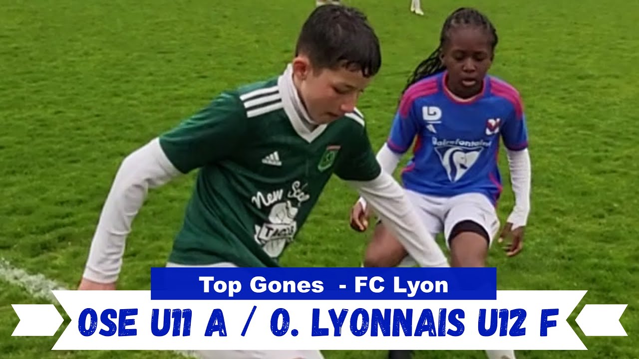 2024-03-30 // OSE U11 A - Olympique Lyonnais Féminines U12 (Top Gones)
