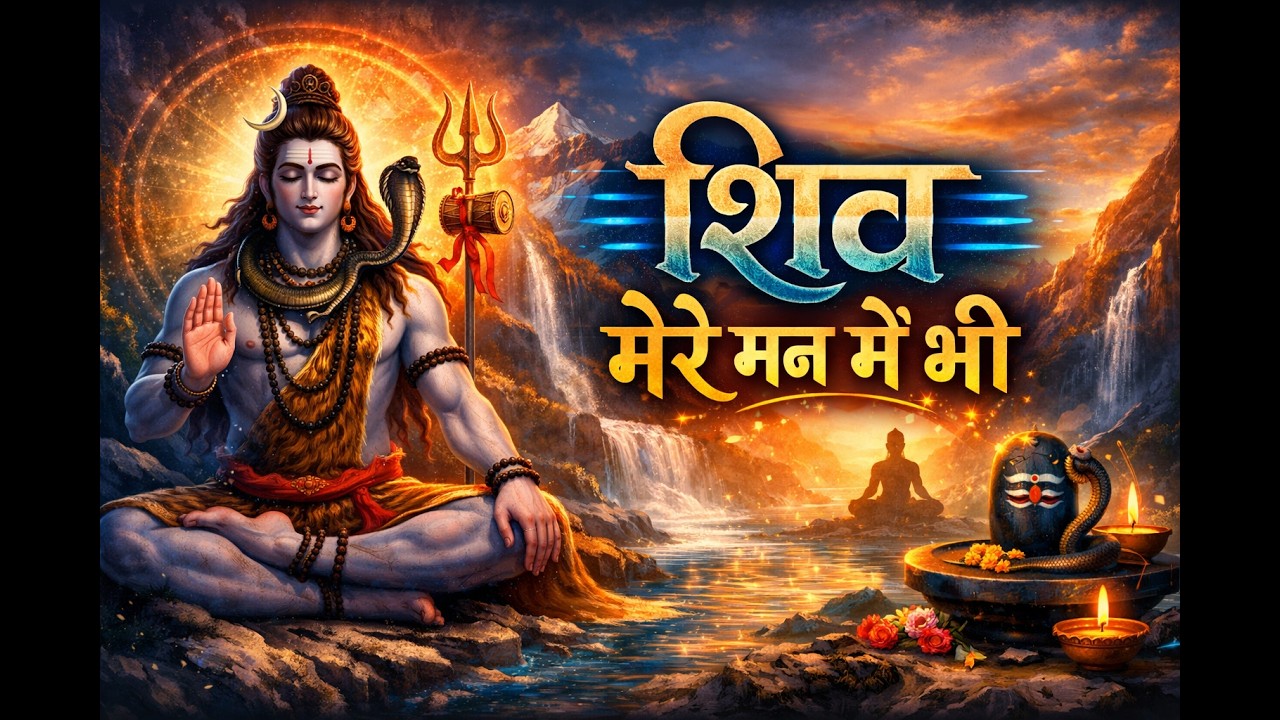 1 Hour Non-Stop Shiv Bhajan | मेरे मन में भी शिव, मेरे तन में भी शिव | Shiv Dhyan & Meditation
