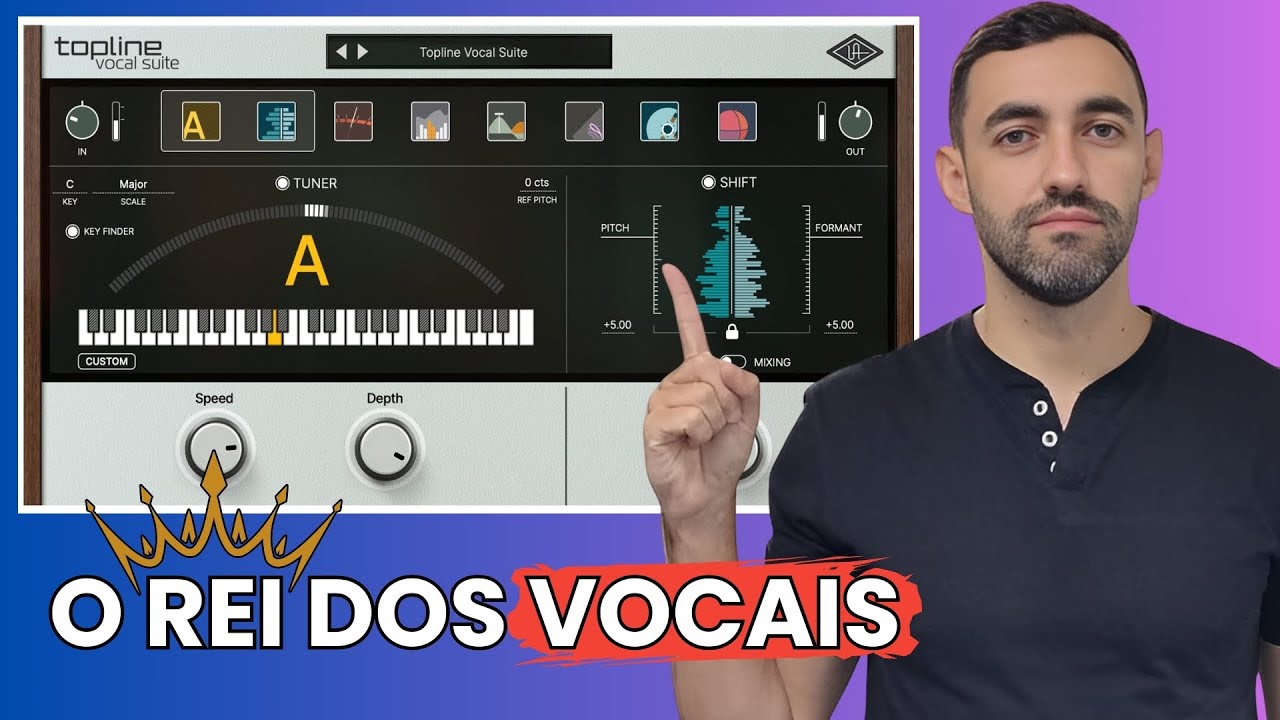 Universal Audio Topline Vocal Suite: O Plugin Definitivo para Vocais – Tutorial Completo!