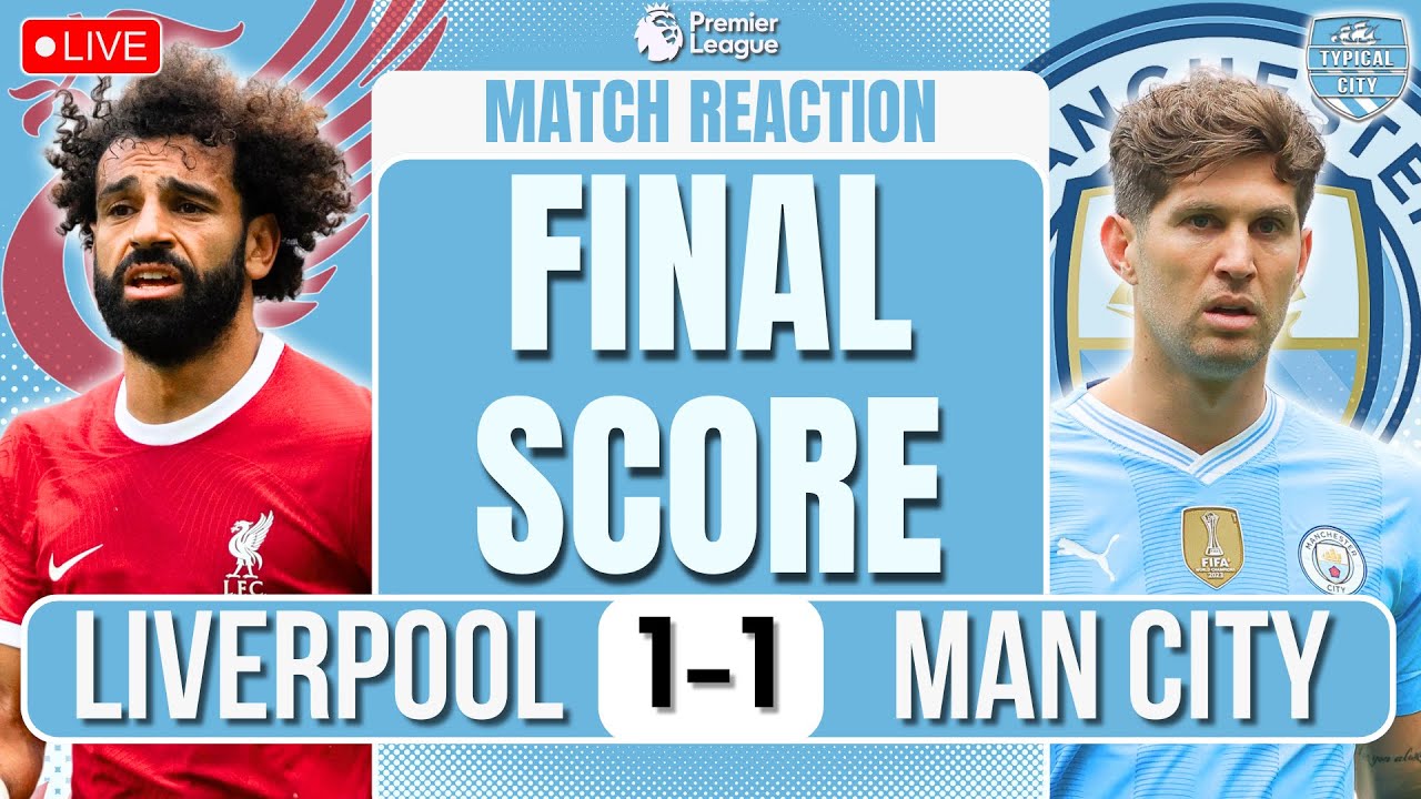Mistake After Mistake! Liverpool 1-1 Man City Match Reaction