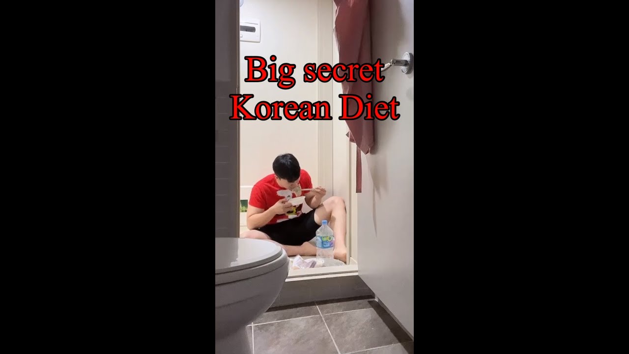 Sharing Korean people diet secret😳