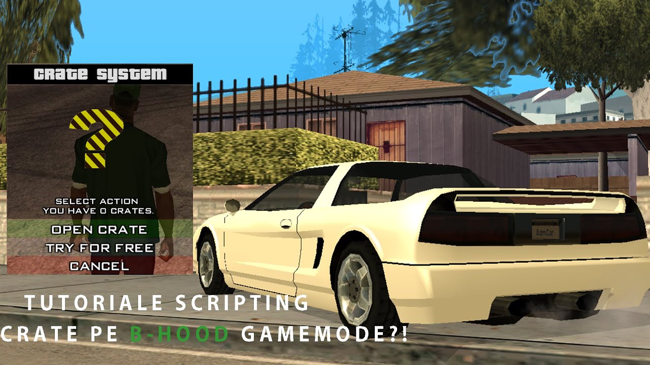 Cum sa faci un crate nou? - Tutoriale Scripting (#5)