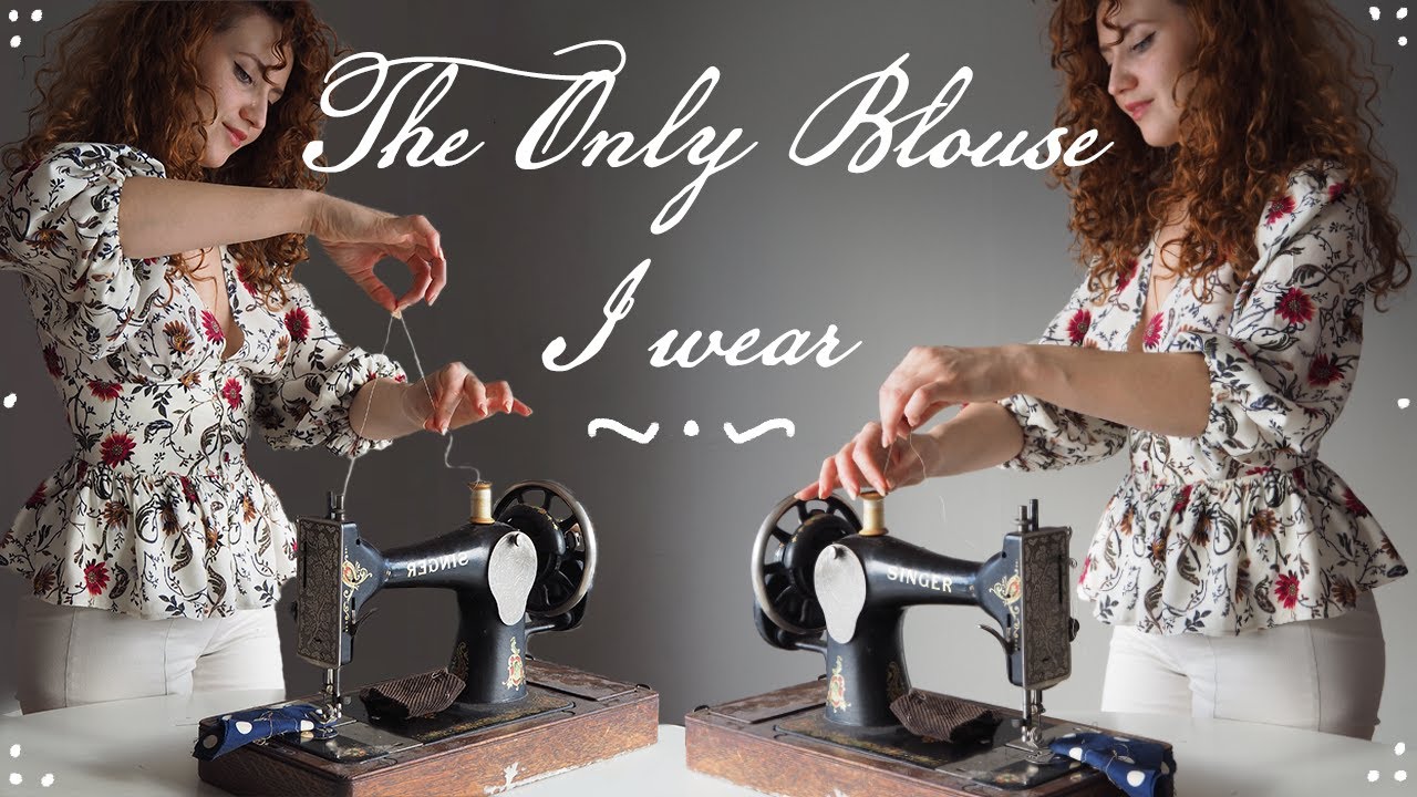 Sewing My Favourite Blouse and a little heart-to-heart.  Studio Vlog 002