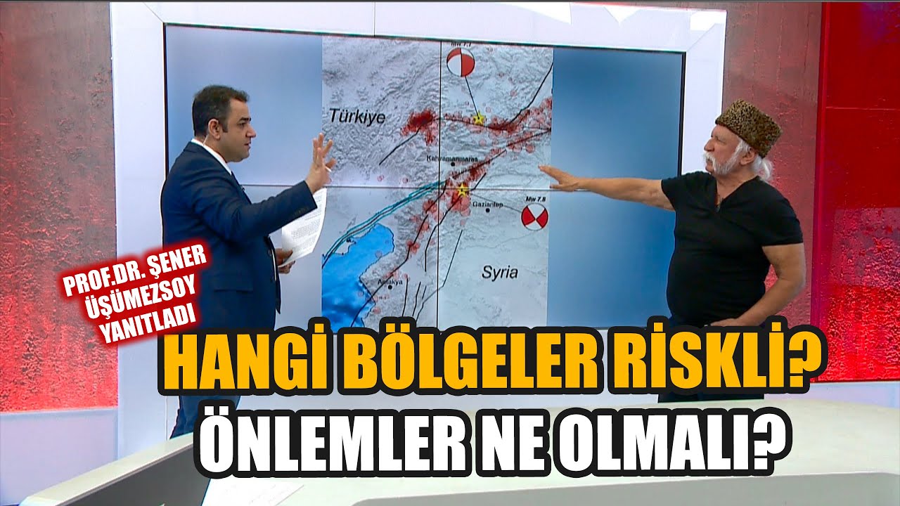 Hangi bölgelerde deprem riski yüksek? | Prof. Dr. Şener Üşümezsoy Ulusal Kanal'da yanıtladı