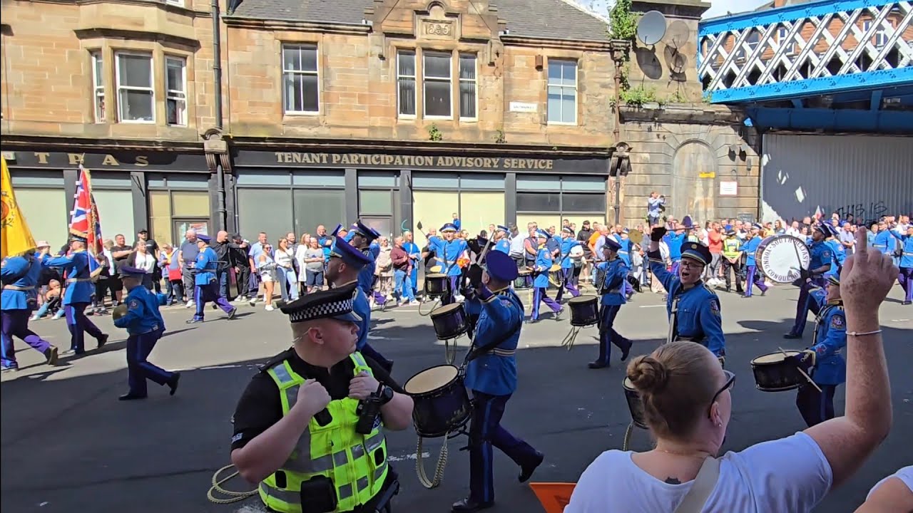 South Belfast Young Conquerors Flute Band  - Glasgow Boyne Celebrations  6thJuly 2024