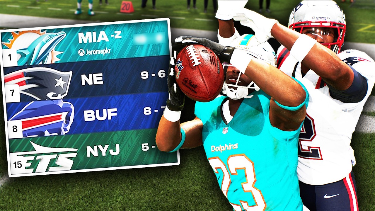 We Can Eliminate Our Entire Division! Madden 26 Miami Dolphins Regular Season Finale