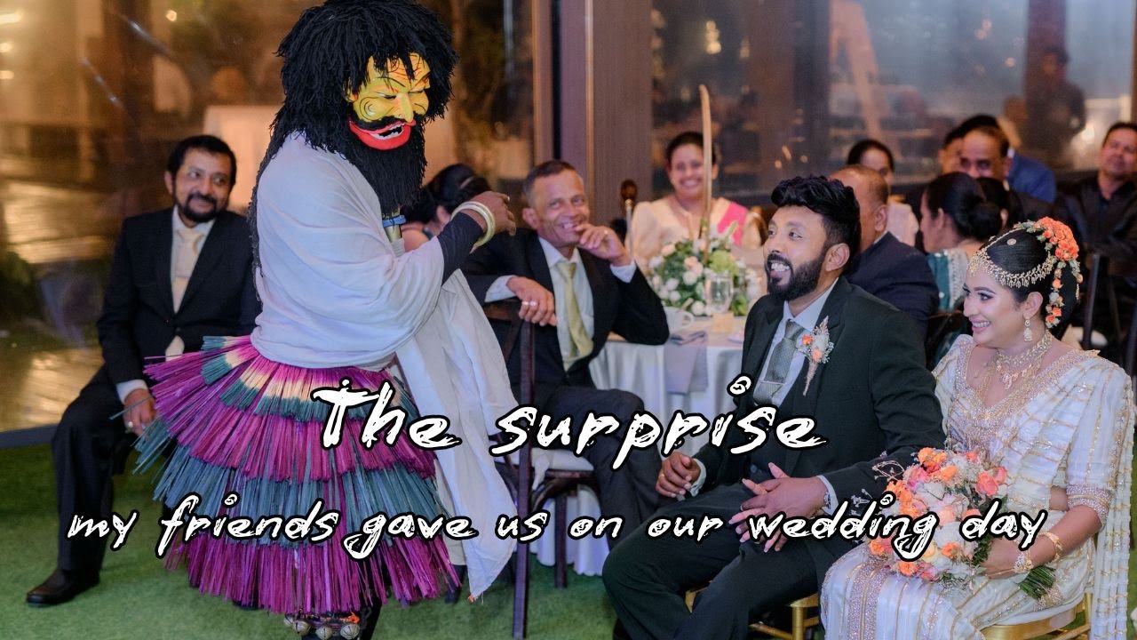 A Special Surprise from My Brother Nuwan & Sister Supuni on Our Wedding Day | Paradise Inn, Bolgoda