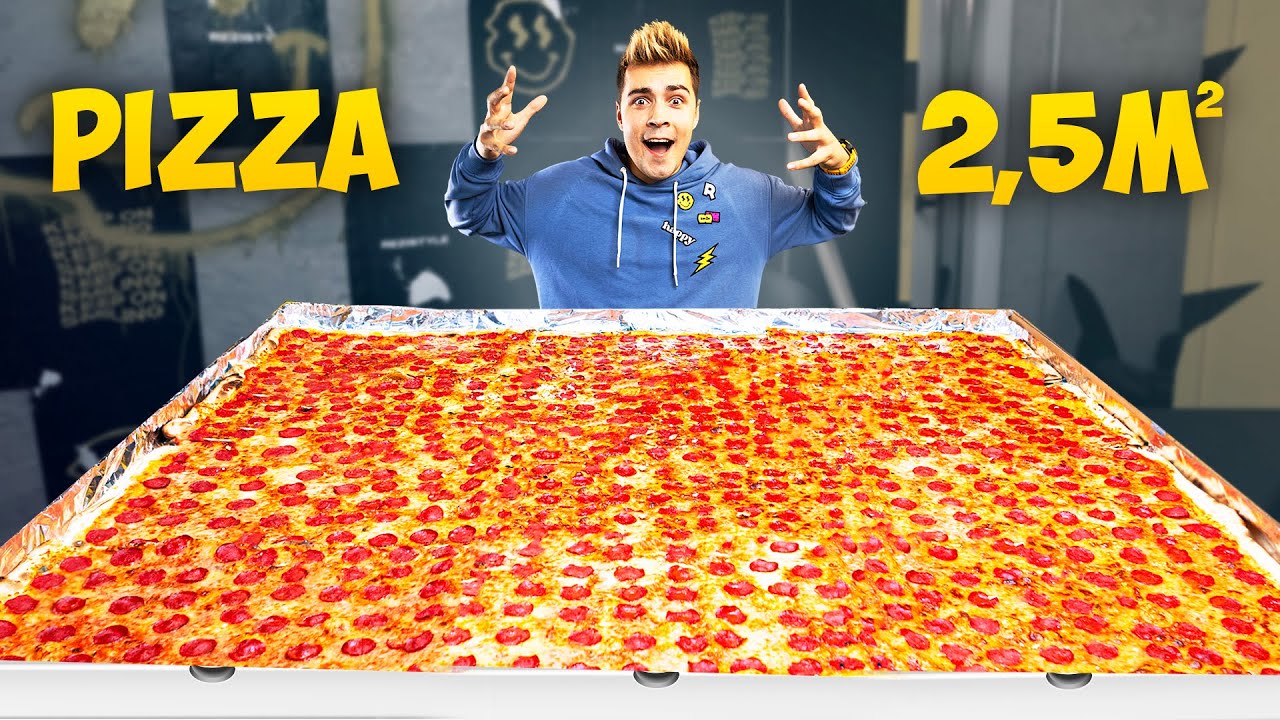JEMY NA CZAS GIGANTYCZNĄ PIZZĘ!