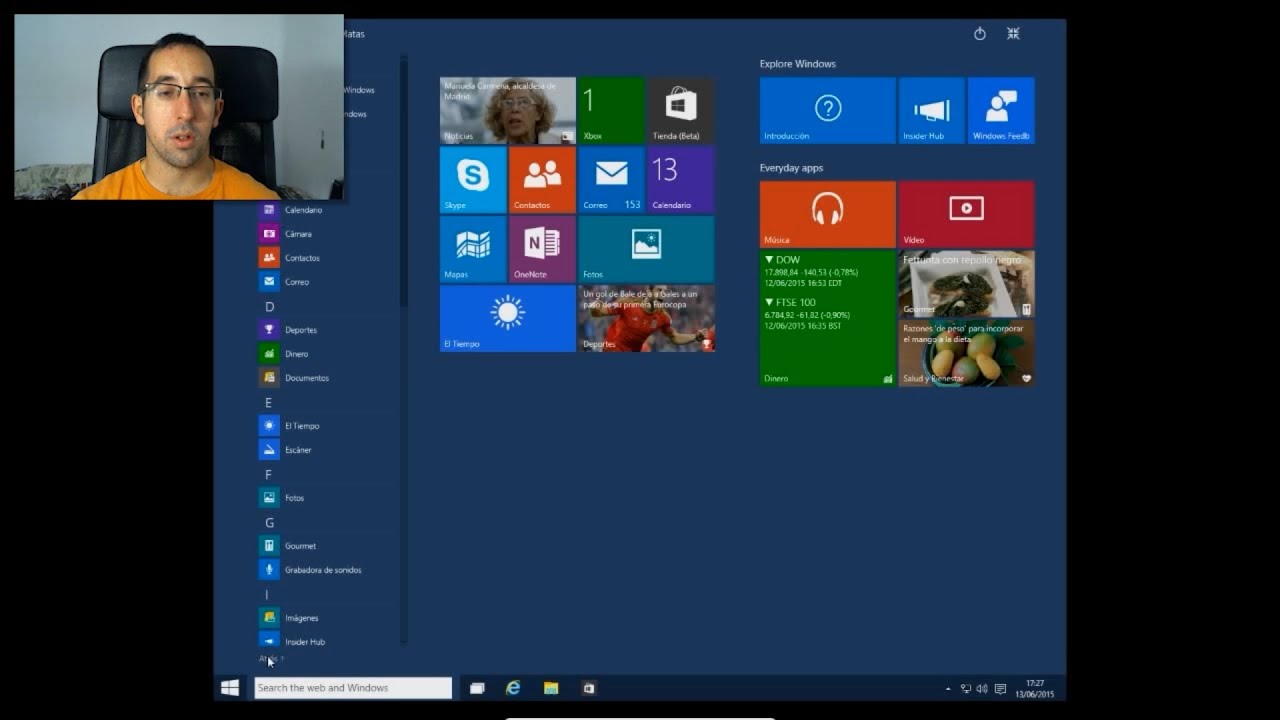 COMO FUNCIONA WINDOWS 10