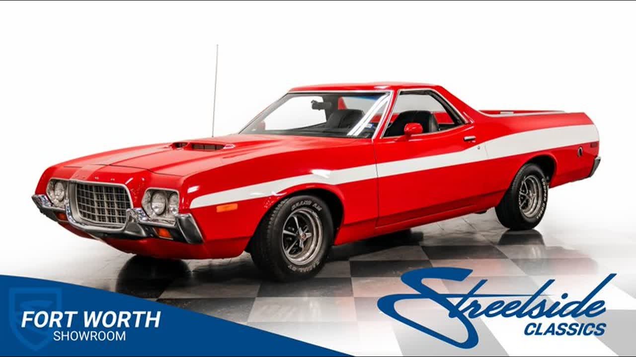 1972 Ford Ranchero GT 7477-DFW for sale | Charlotte, Atlanta, Dallas, Tampa, Phoenix, Nashville