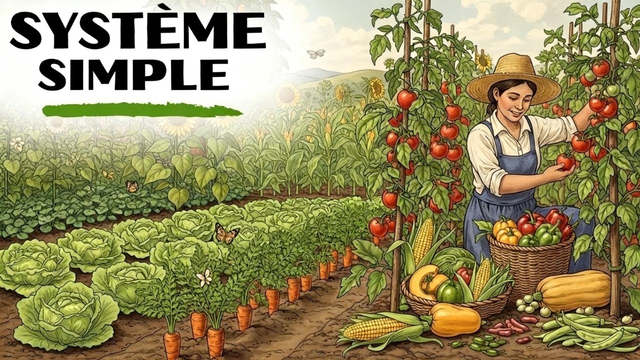 Le Système Simple Qui Fait Produire le Double à Votre Potager