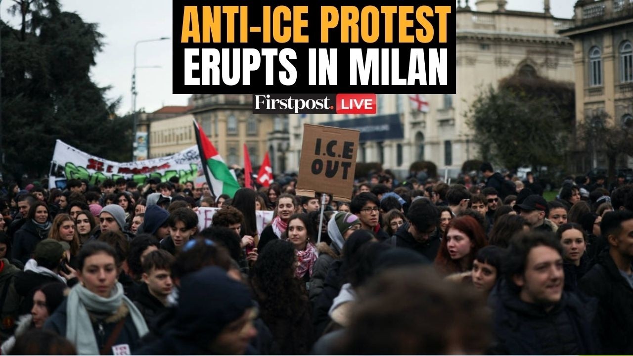 Anti-ICE Protest in Milan LIVE: Protests Erupts as Demonstrators Target ICE & Olympic Games Impact