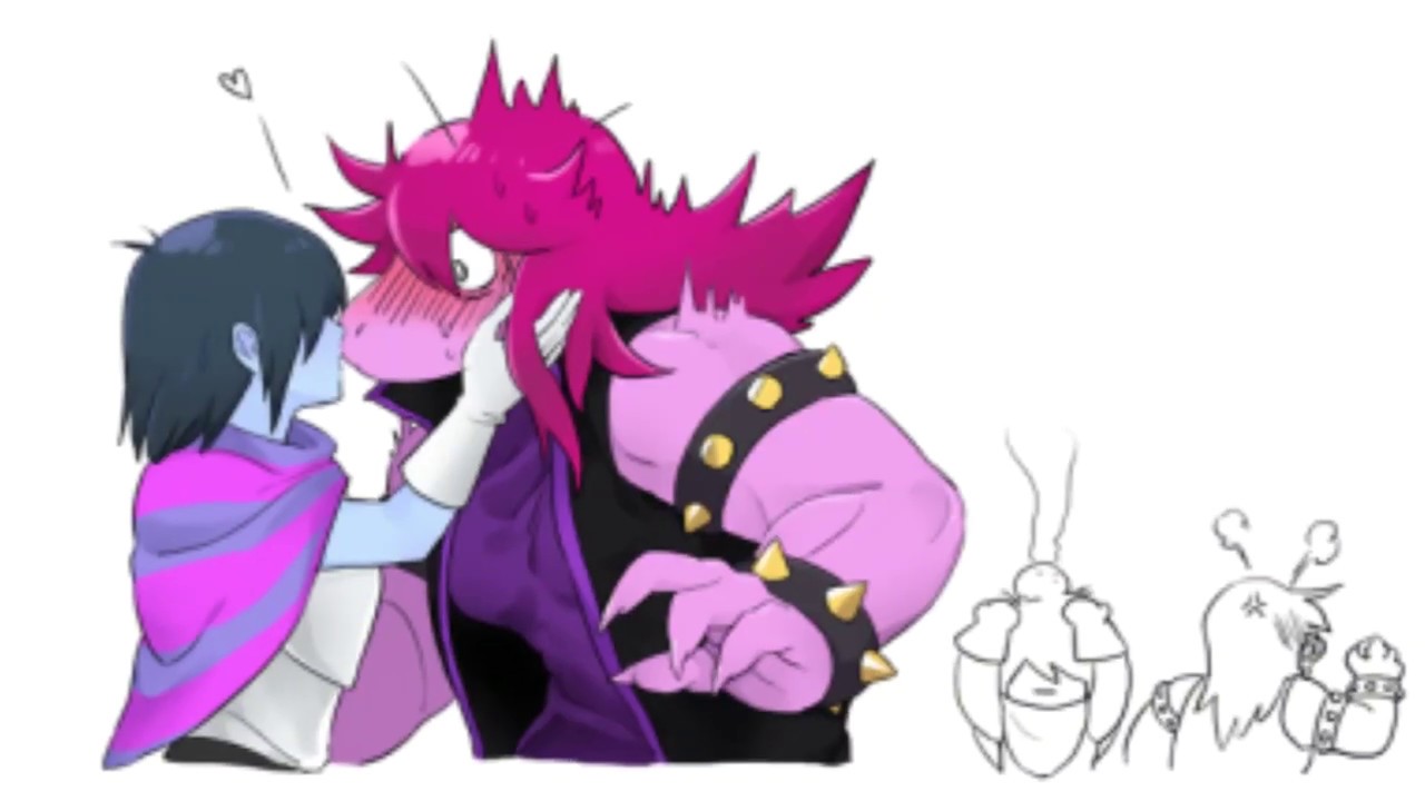 monster dev kris x susie tribute (deltarune)