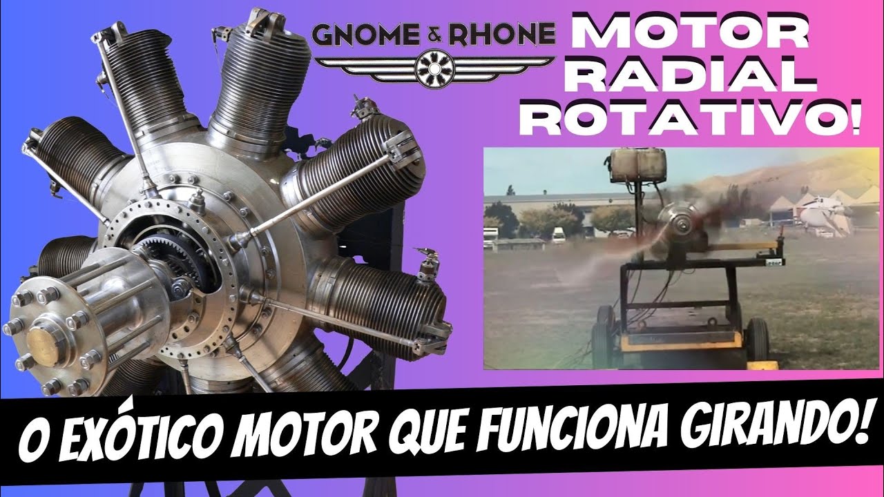 O EXÓTICO MOTOR QUE FUNCIONA GIRANDO!!
