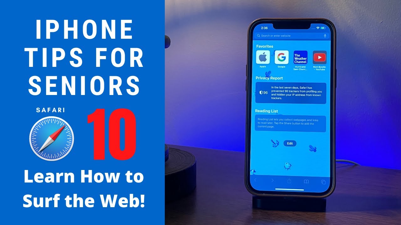 iPhone Tips for Seniors 10: How to Surf the Web