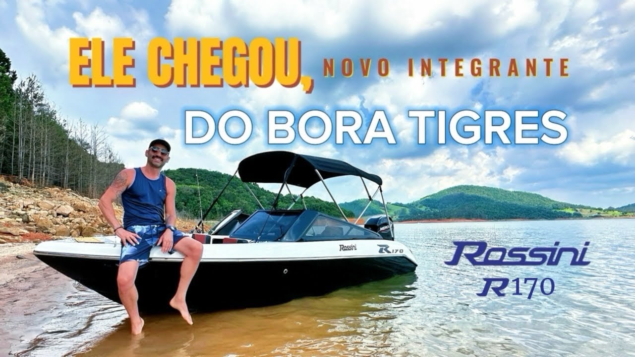 TOUR PELO BARCO - Compramos uma Rossini R170 - Ganhe um GPS #barco #nautica #lancha #navegadores