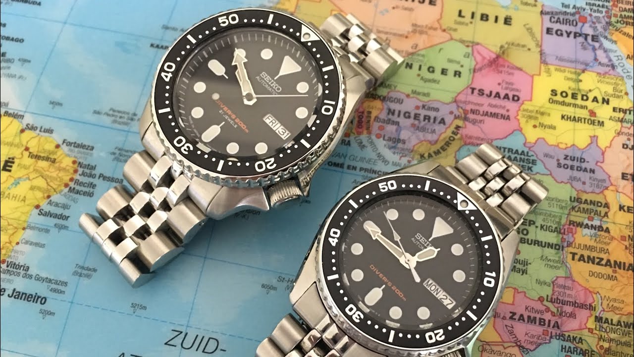 MiLTAT Angus-J Louis 316L Seiko SKX007/009 против Seiko SKX013 Jubilee Bracelet: обновление метал...