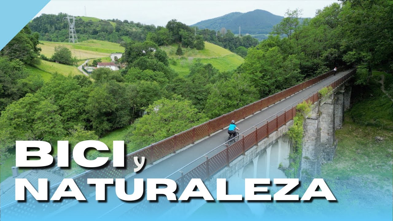 Explorando la Vía Verde de Leitzaran en Bicicleta