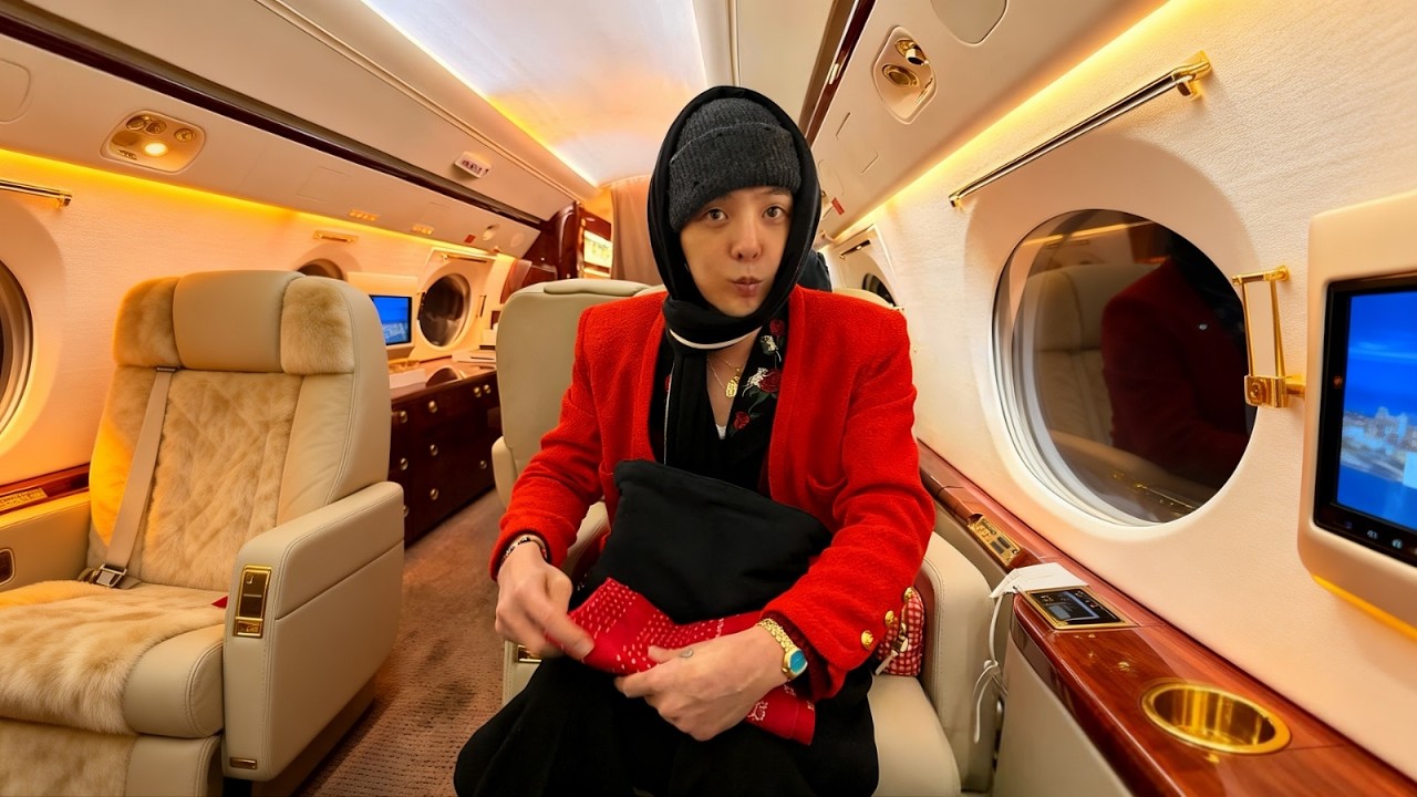 G-Dragon's Private Jet Tour: This is How Rich K-Pop Stars Really Live!