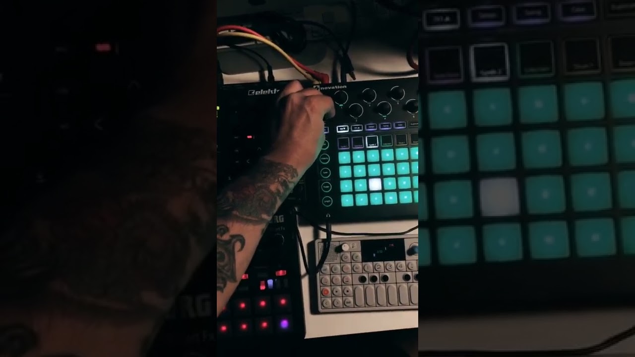 Synth intro with the dream setup (Elektron , Teenage Engineering , Korg , Novation)