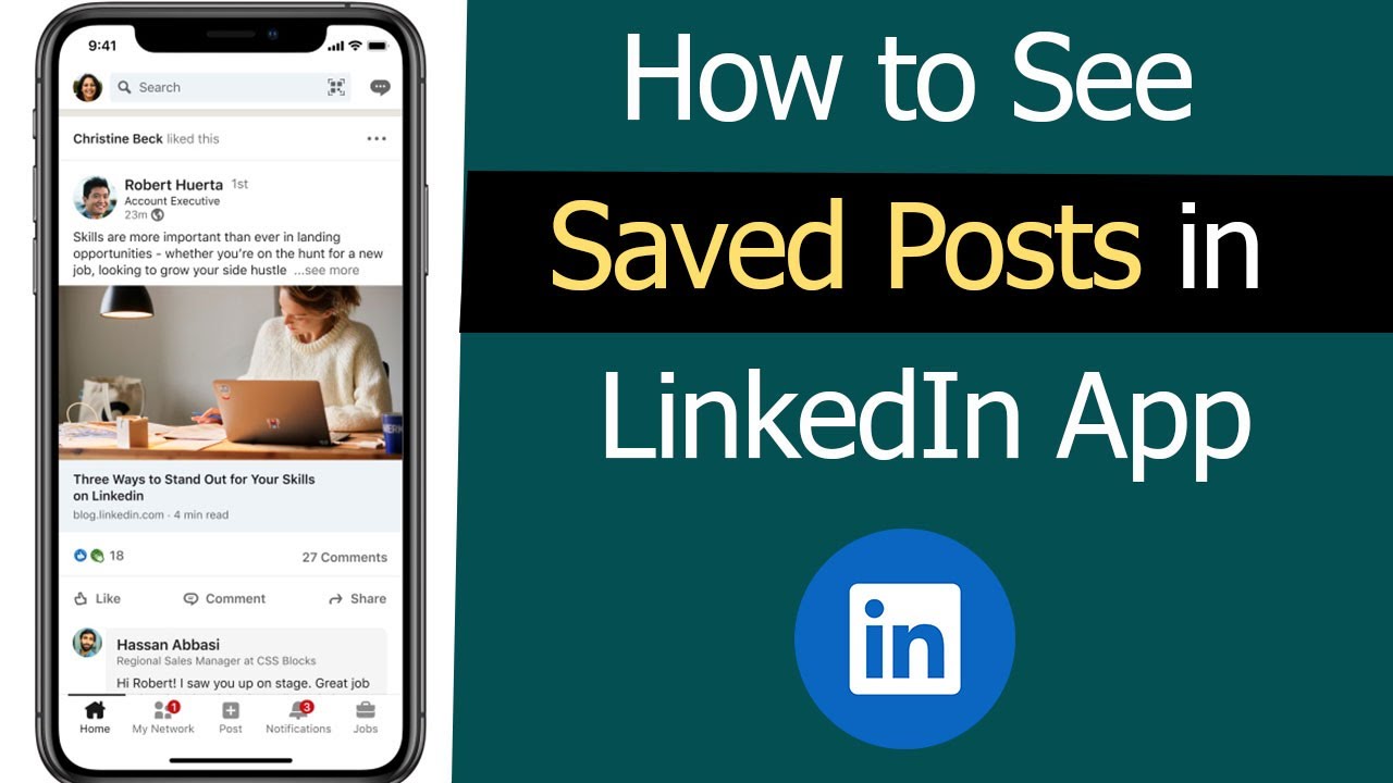 How to See Saved Posts on LinkedIn App?