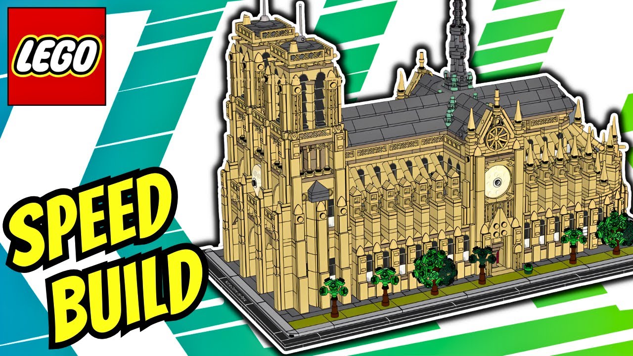 LEGO Notre-Dame de Paris 21061 | Speed Build