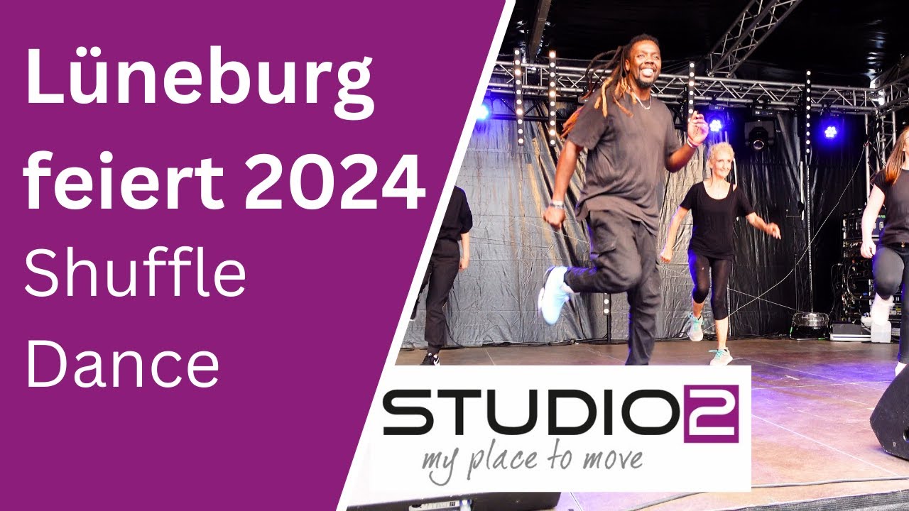 Shuffle Dance, Lüneburg feiert 2024 (Studio 2 - my place to move, Tanzschule Lüneburg)