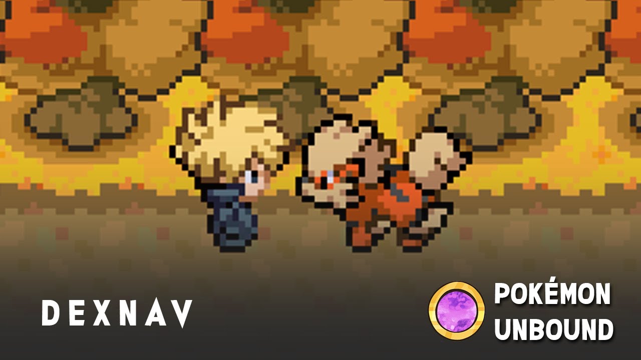 UBICACIÓN DE LOS POKÉMON en Pokémon Unbound (DEXNAV)