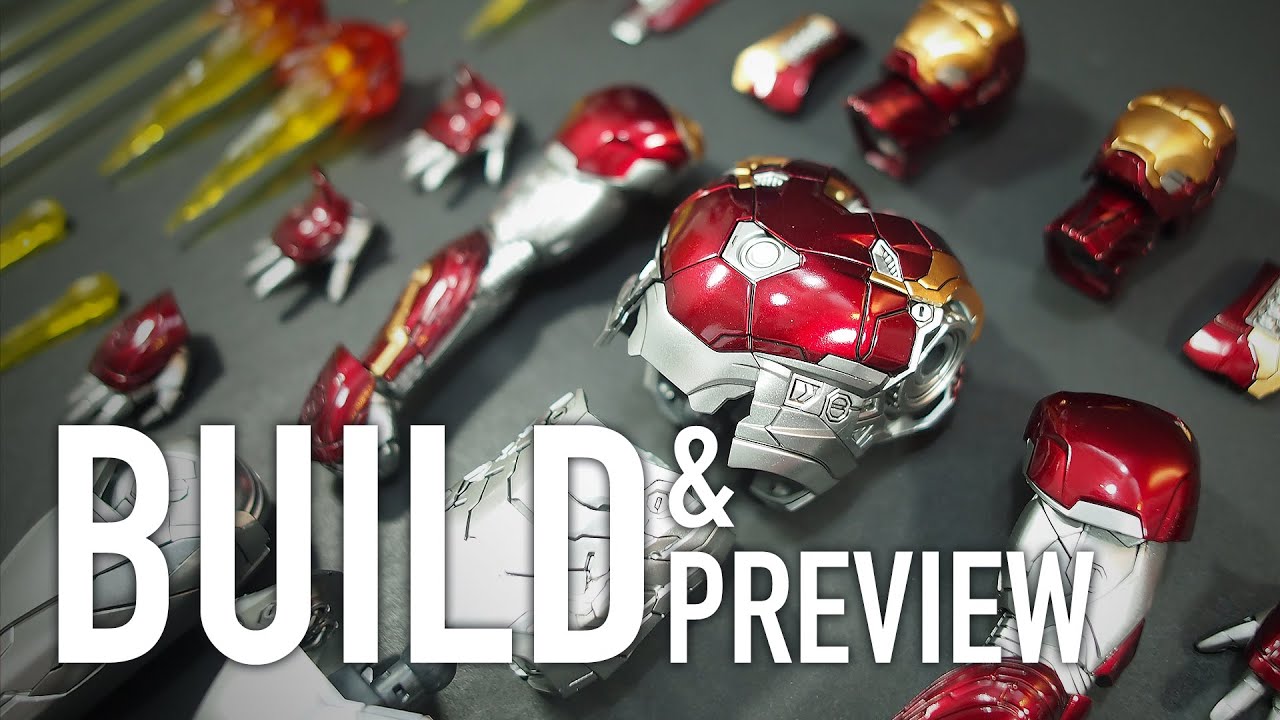 이스턴모형 아이언맨 마크 47 디럭스 빠른조립 간단리뷰 Morstorm IRONMAN MARK 47 MOODEL KIT BUILD REVIEW