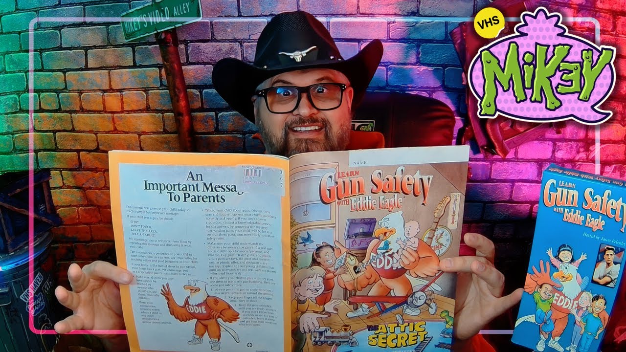 Gun Safety with Eddie Eagle VHS
