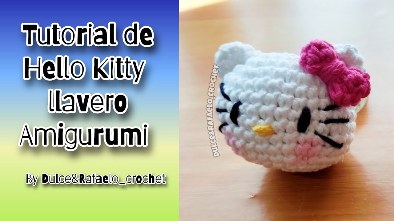 Hello Kitty amigurumi.  #tutorial #amigurumis #crochet #hellokitty