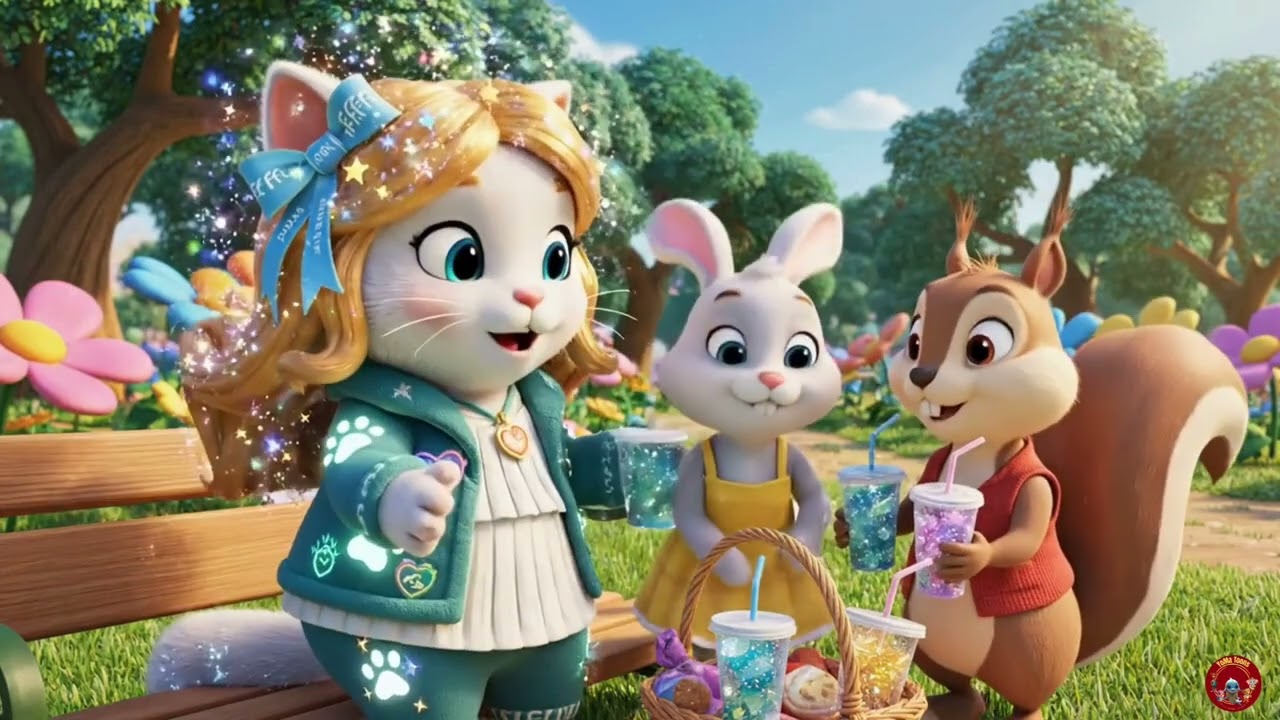 Kazakh | Фиффидің саябақтағы пикнигі күні | Fiffy’s Picnic in the Park Day