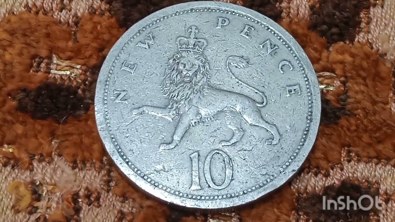 UK 10 PENCE MOST VALUABLE COIN 1979 QUEEN ELIZABETH II LOOK FOR THIS !