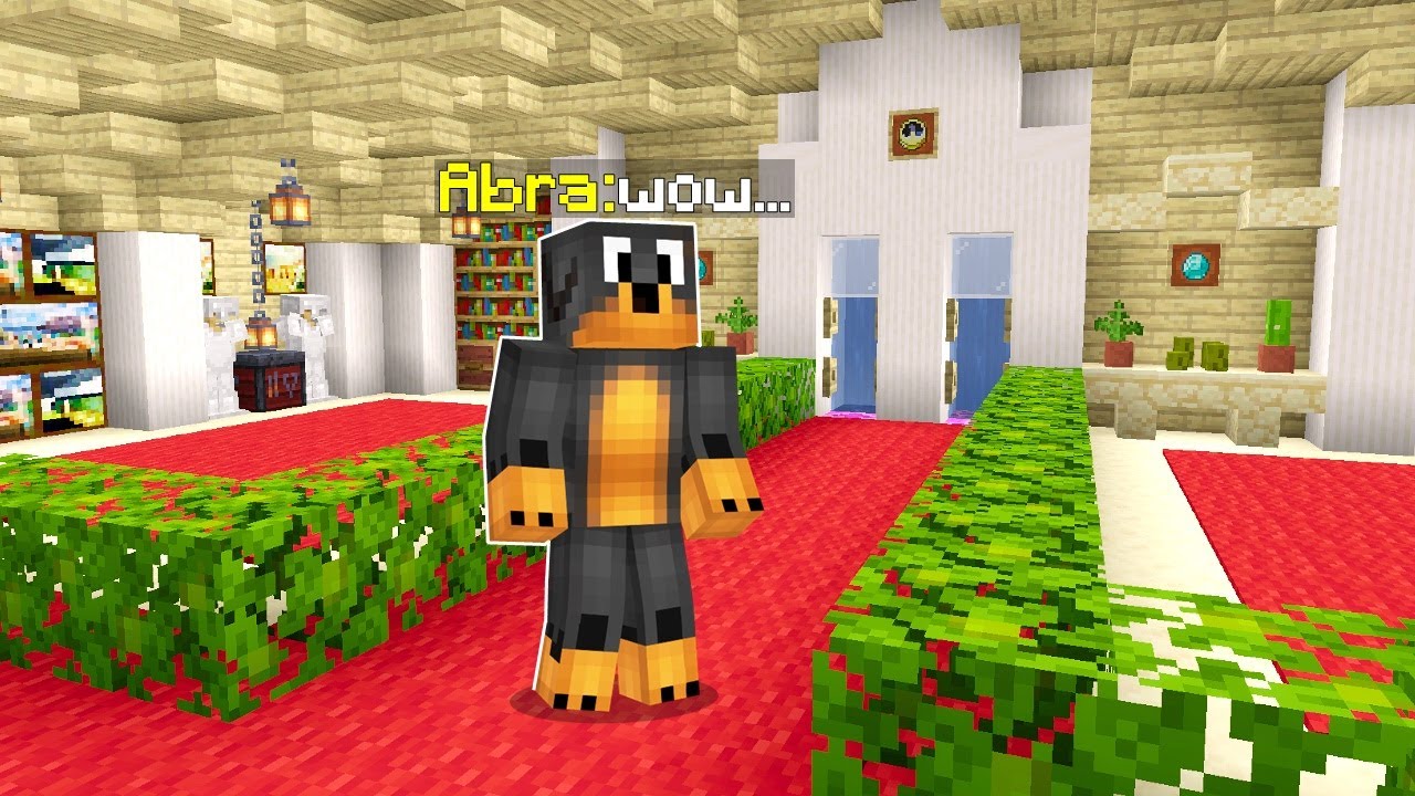 REAKCJA ABRY na NOWE BRACTWO SZCZURÓW w Minecraft! *wow*