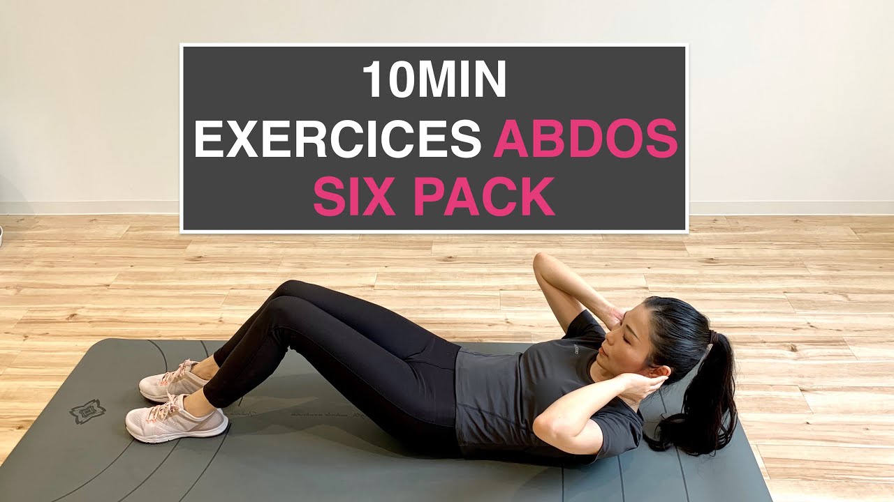 EXERCICES ABDOS POUR SIX PACK//ABS WORKOUT FOR SIX PACK
